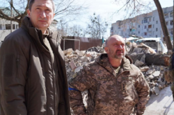 Глава Киевской ОВА и руководитель гуманитарного штаба посетили Макаров и Бородянку