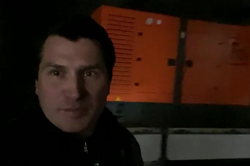 В Бучу прибыл мощный генератор на случай блекаута (ВИДЕО)