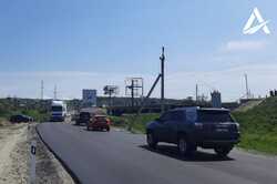 На трассе Киев – Ковель заасфальтировали объездную дорогу (ФОТО)