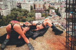 Порнозвезда Дженис Гриффит устроила откровенную фотосессию в центре Киева (Фото) 