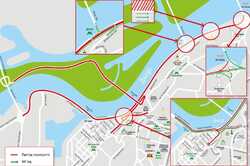 В Киеве ограничат движение транспорта рядом улиц: подробности