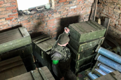 Нацгвардия обнаружила в Киевской области тайники боеприпасов оккупантов