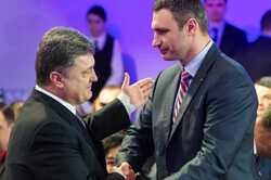 О союзе Кличко и Порошенко речь не идет. Это троллинг ОП, – СМИ о выступлении лидера «УДАРа» на съезде «ЕС»