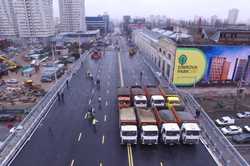 В Киеве открыли Шулявский путепровод
