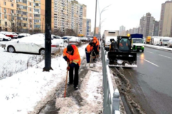 В КГГА рассказали, куда сообщить о неубранном снеге на улице