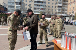 Мэр наградил наградами защитников Ирпеня
