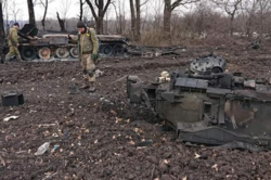 В районе Чернобыля оккупанты развернули полевой лагерь