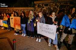 Біля посольства Ірану у Києві відбулася акція протесту (ФОТО, ВІДЕО)