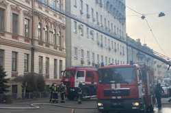 У Києві горить будівля Міністерства культури