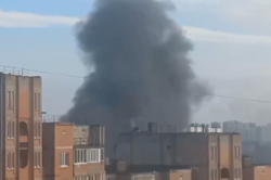 Оккупанты попали в жилой дом на Троещине
