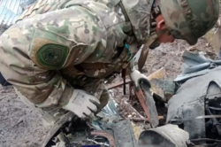 В Киевской области уничтожили боевую часть российской крылатой ракеты