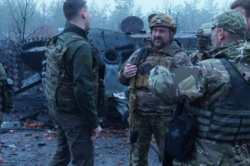 На месте уничтоженной колонны оккупантов: глава Киевской ОВА провел выездное совещание в освобожденном населенном пункте
