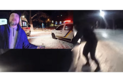 В Киевской области пьяный мужчина наехал на полицейского