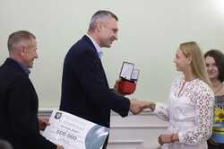 Віталій Кличко привітав киян-олімпійців та вручив грошову премію призерам