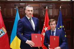 Мадрид стал первым испанским городом-побратимом Киева