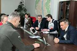 Кличко встретился с президентом Красного Креста Маурером и поблагодарил за помощь украинцам