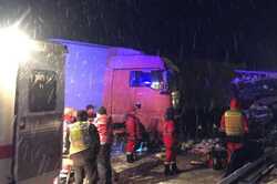 Через масштабну ДТП перекрито всі смуги руху в напрямку Києва
