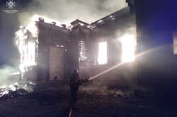В Киевской области расследуют пожар в церкви (ФОТО)