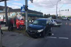 В Броварах произошло ДТП с участием полицейского (ФОТО)