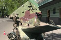 В центрі Києва з’явилась експозиція підбитої російської техніки