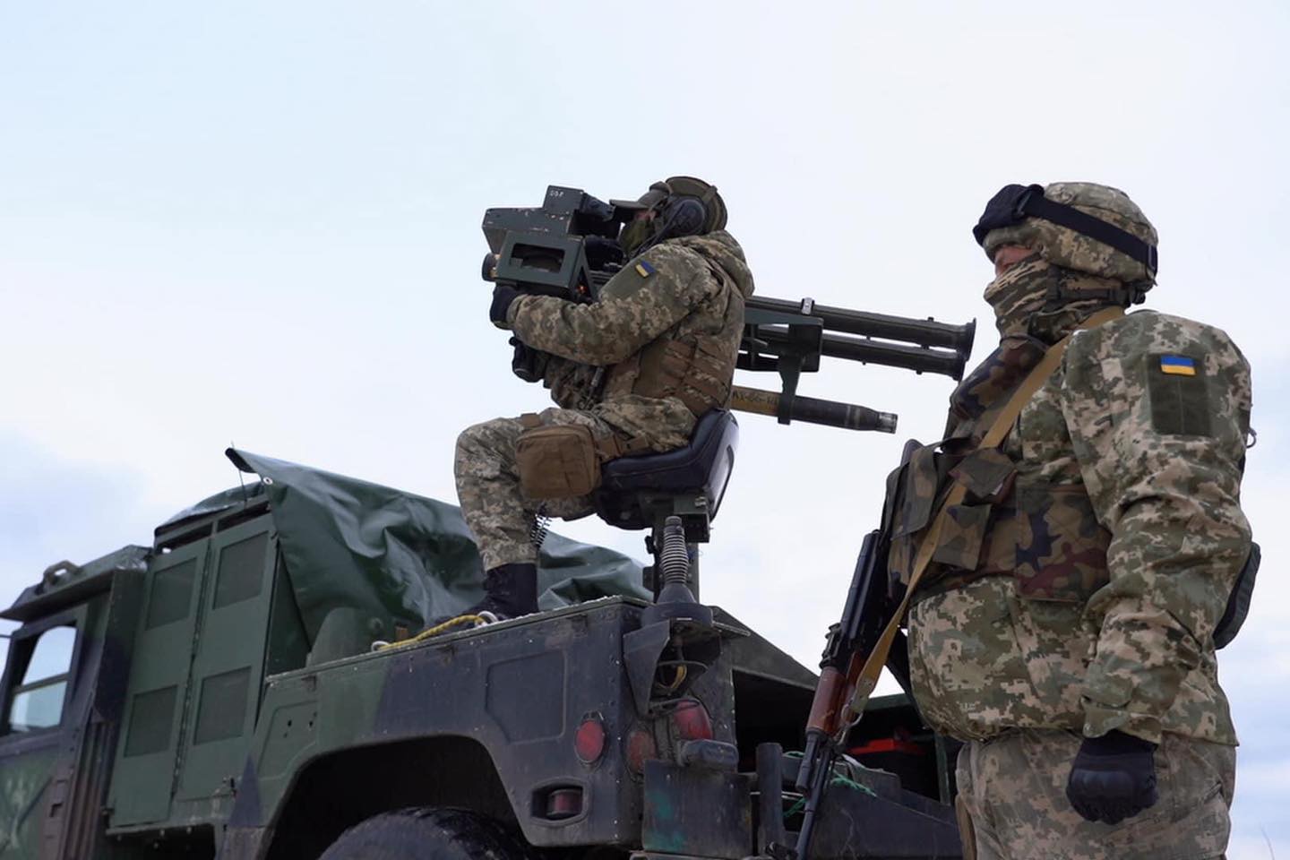 Генерали ЗСУ на чолі з Сергієм Наєвим перевіряють протиповітряну оборону Києва та області